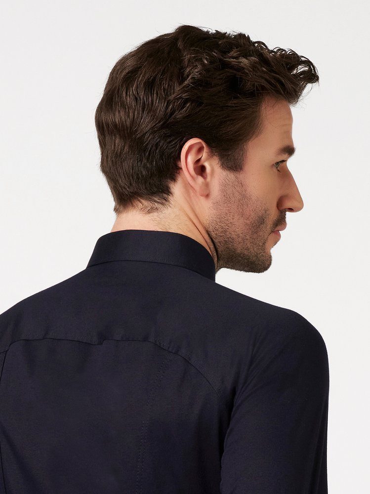 DESOTO Kurzarmhemd Casual Kent 1/2 Businesshemd, slim fit, Kentkragen