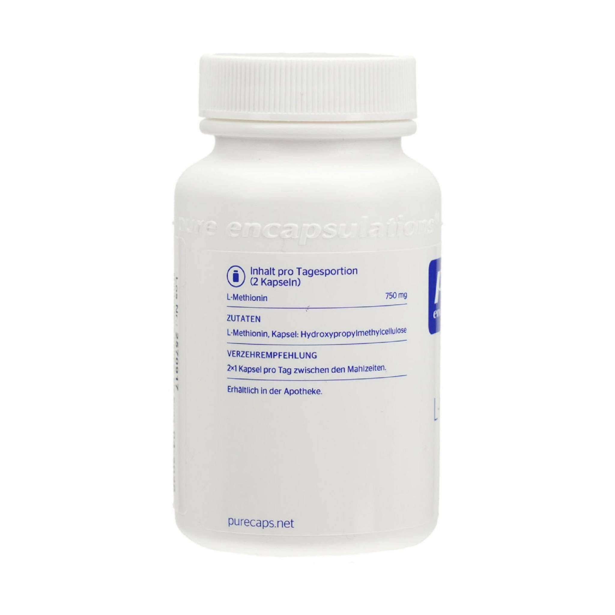 pro medico GmbH PURE ENCAPSULATIONS L-Methionin Kapseln Kapseln