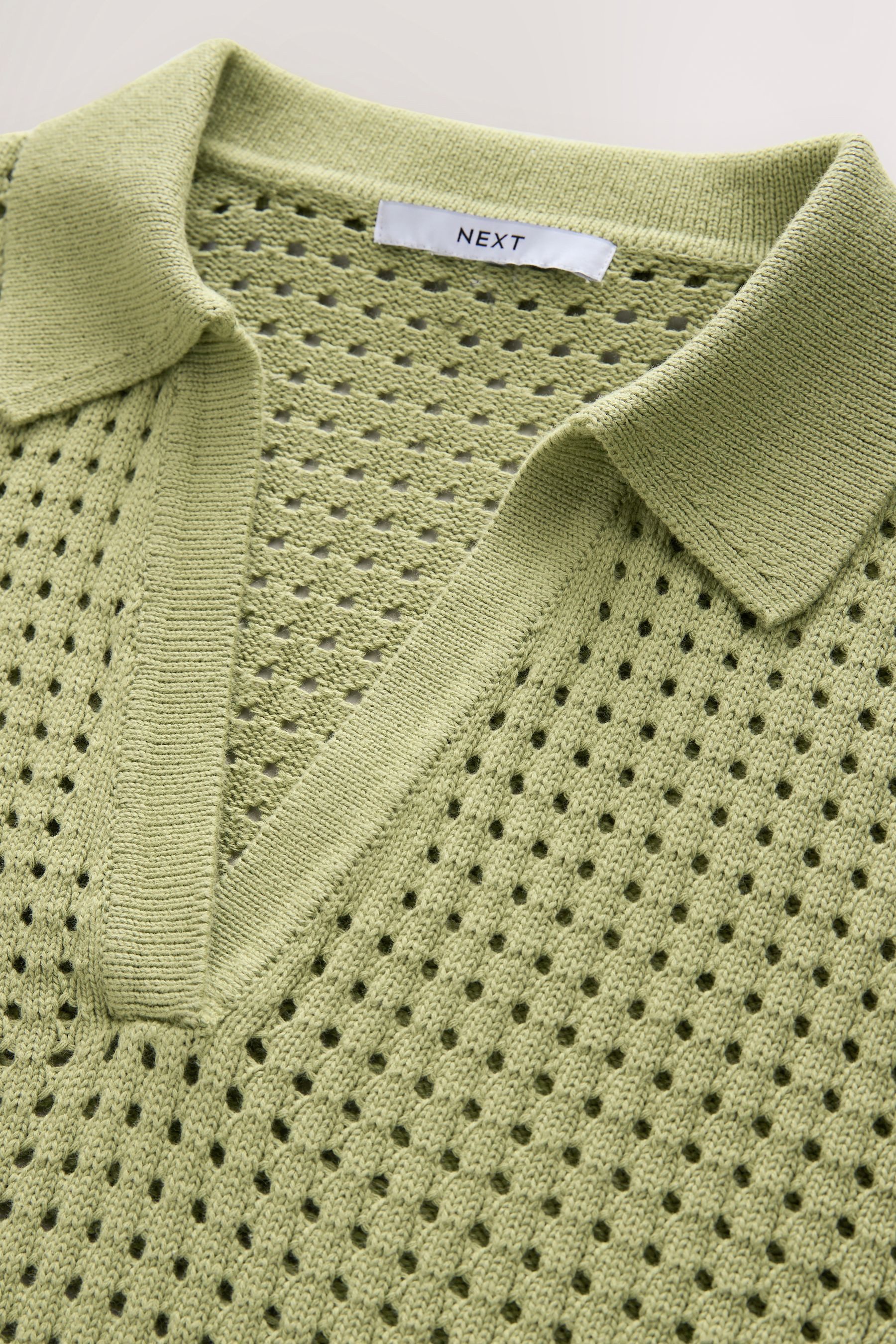 Next T-Shirt Mesh Fly Poloshirt mit günstig online kaufen