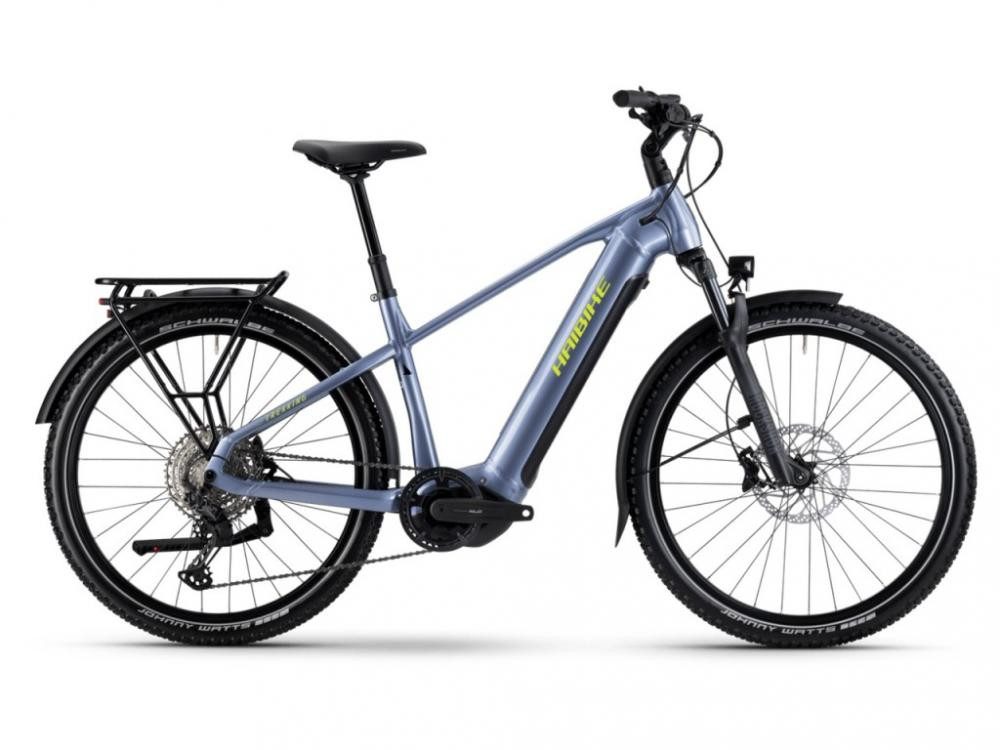 Haibike E-Bike TREKKING 7.5 HIGH i720Wh 12-G XT 25 HB YX3S GL_blue/yellow Rh S/40