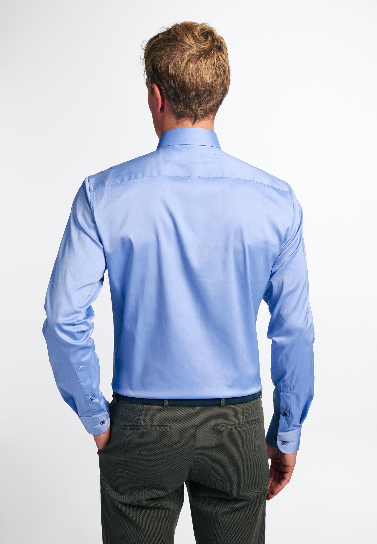 Eterna Langarmhemd SLIM FIT EASY IRON günstig online kaufen