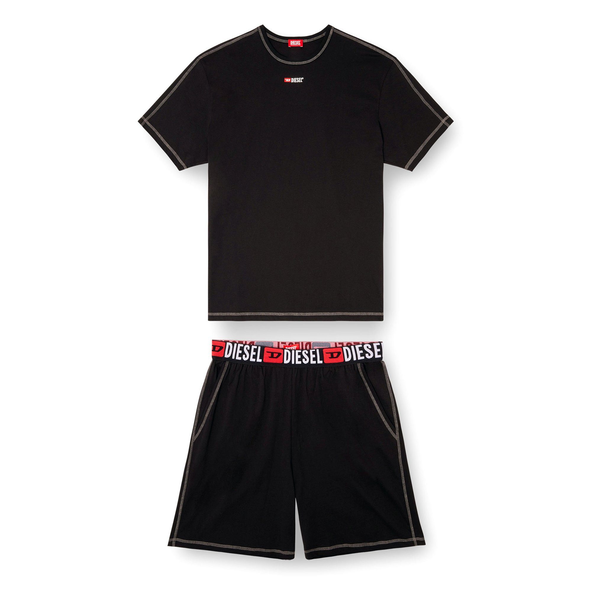 Diesel Pyjama Herren Pyjama Baumwolle SET-ADAM-D-CORE (2 tlg)