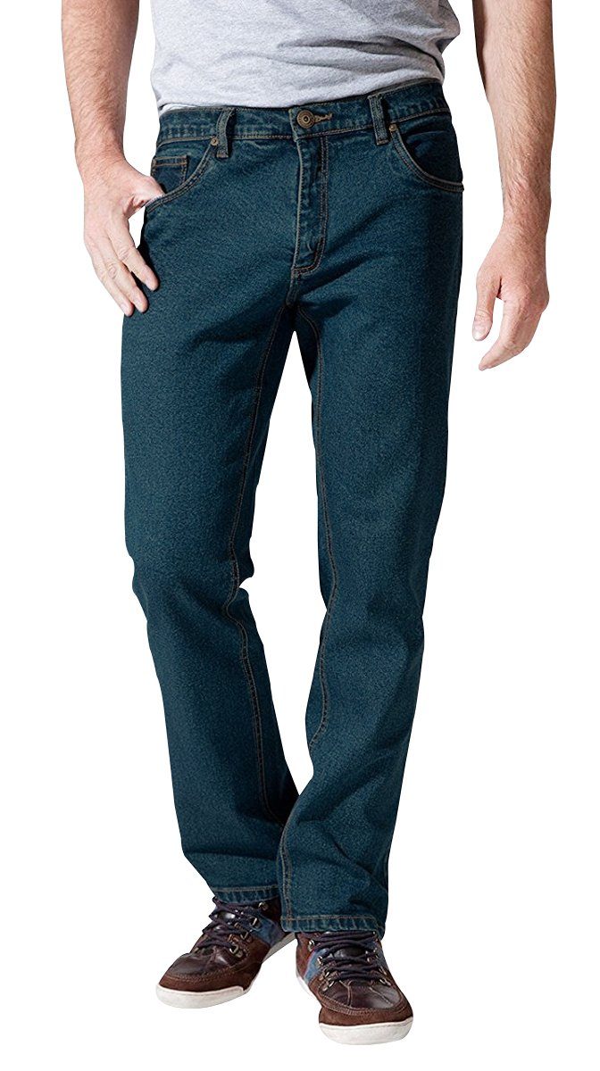 Stooker Men Straight-Jeans ROUNDER STRETCH JEANS HOSE Blue FALCO Black HERREN