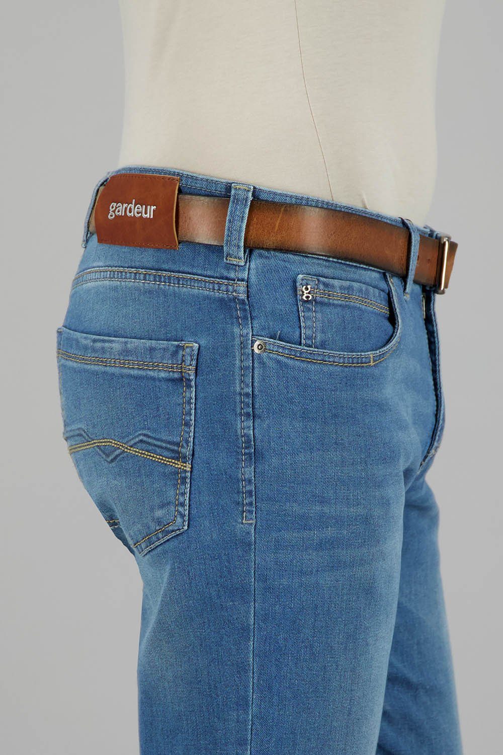 Atelier GARDEUR 5-Pocket-Jeans Batu-2 Superflex Denim