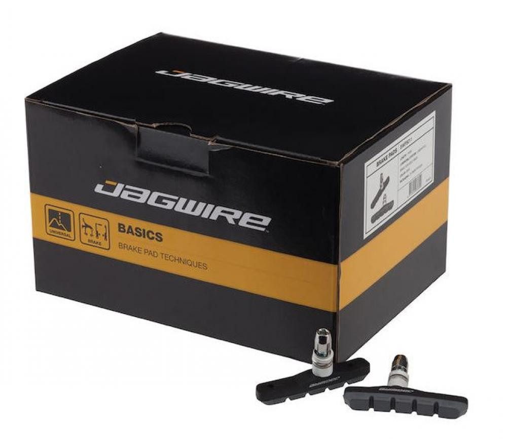 Jagwire Felgenbremse Jagwire Bremsschuh Mountain Sport Für V-Brake 25Stk Werkstattverpackun