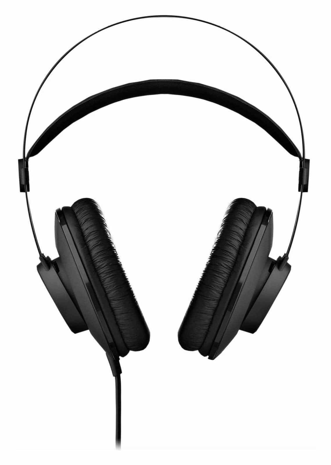 AKG K-52 - geschlossener Kopfhörer für Musiker und Home-Recording Over-Ear-Kopfhörer (für Aufnahme, Abmischen im Studio oder bei Liveauftritten)