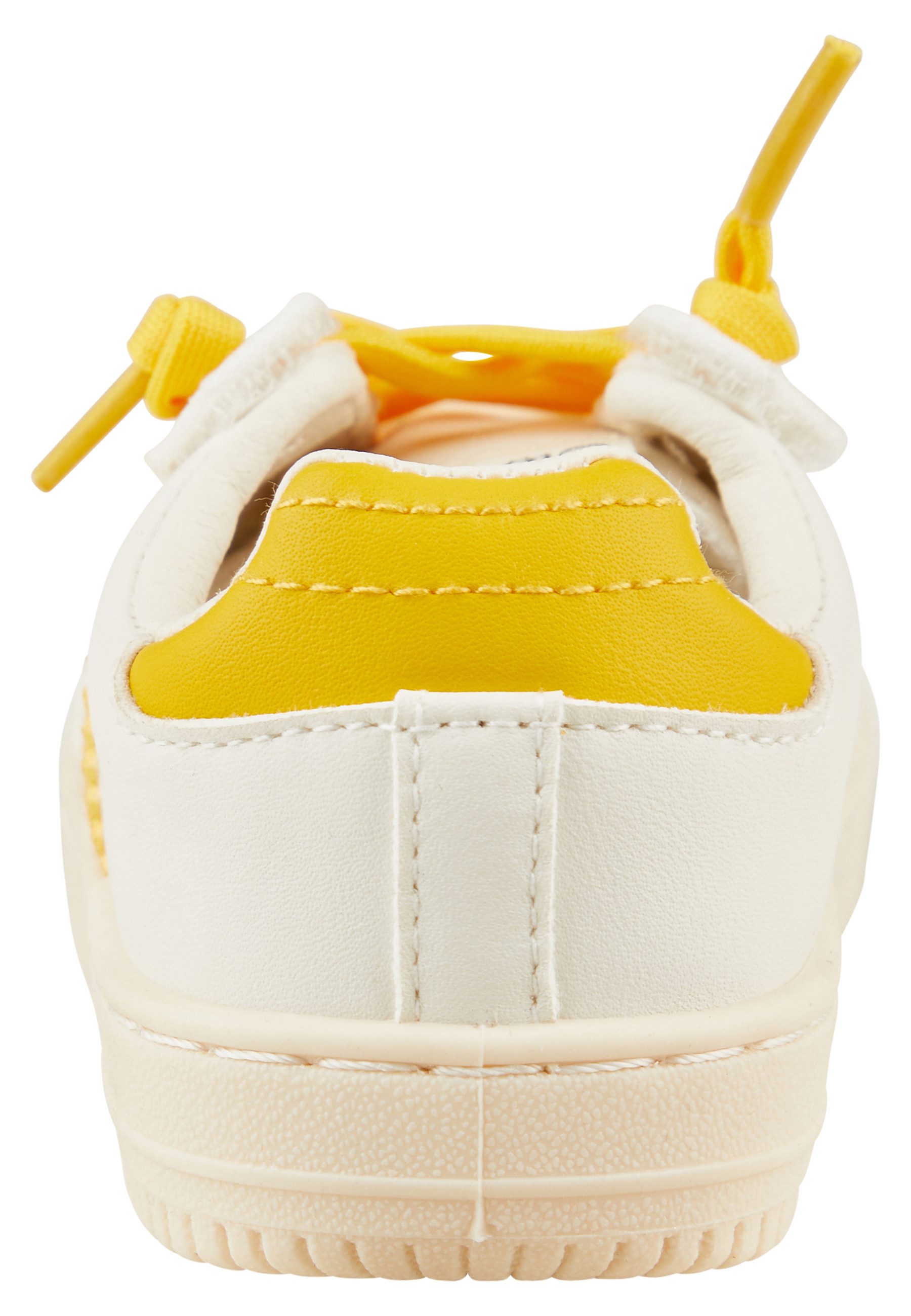 Sterntaler® Sneaker Streifen Krabbelschuh (1-tlg) Sneaker mit Klett, rutschfester Sohle, austauschbaren Schnürsenkeln