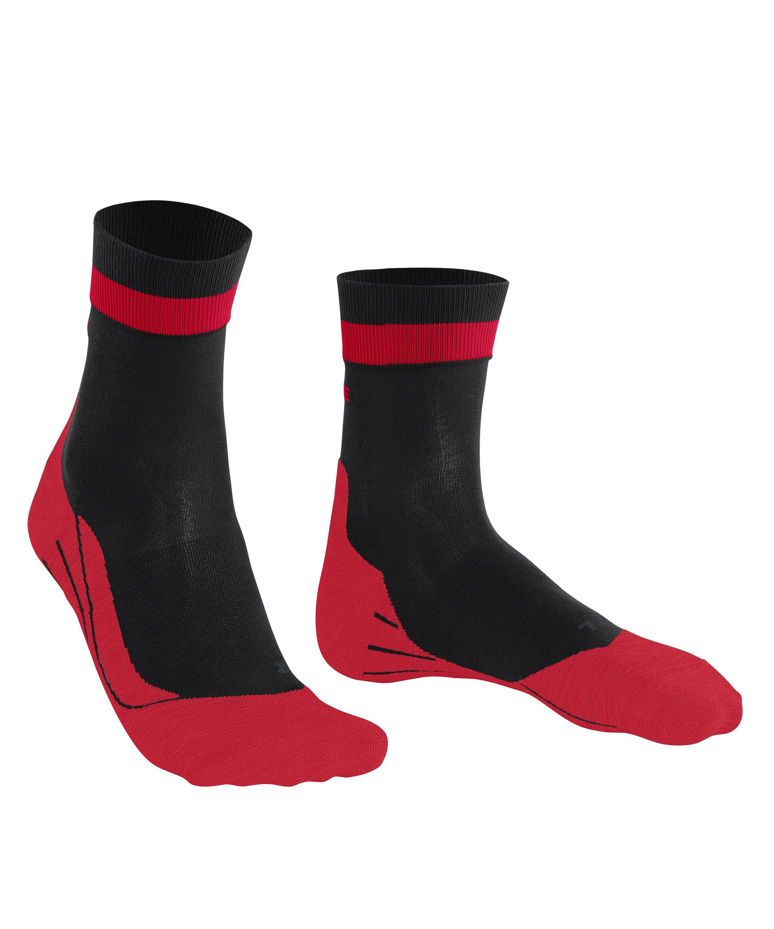 FALKE Laufsocken RU4 Endurance (1-Paar) Laufsocke leichte Polsterung (3008) mit black mittlerer