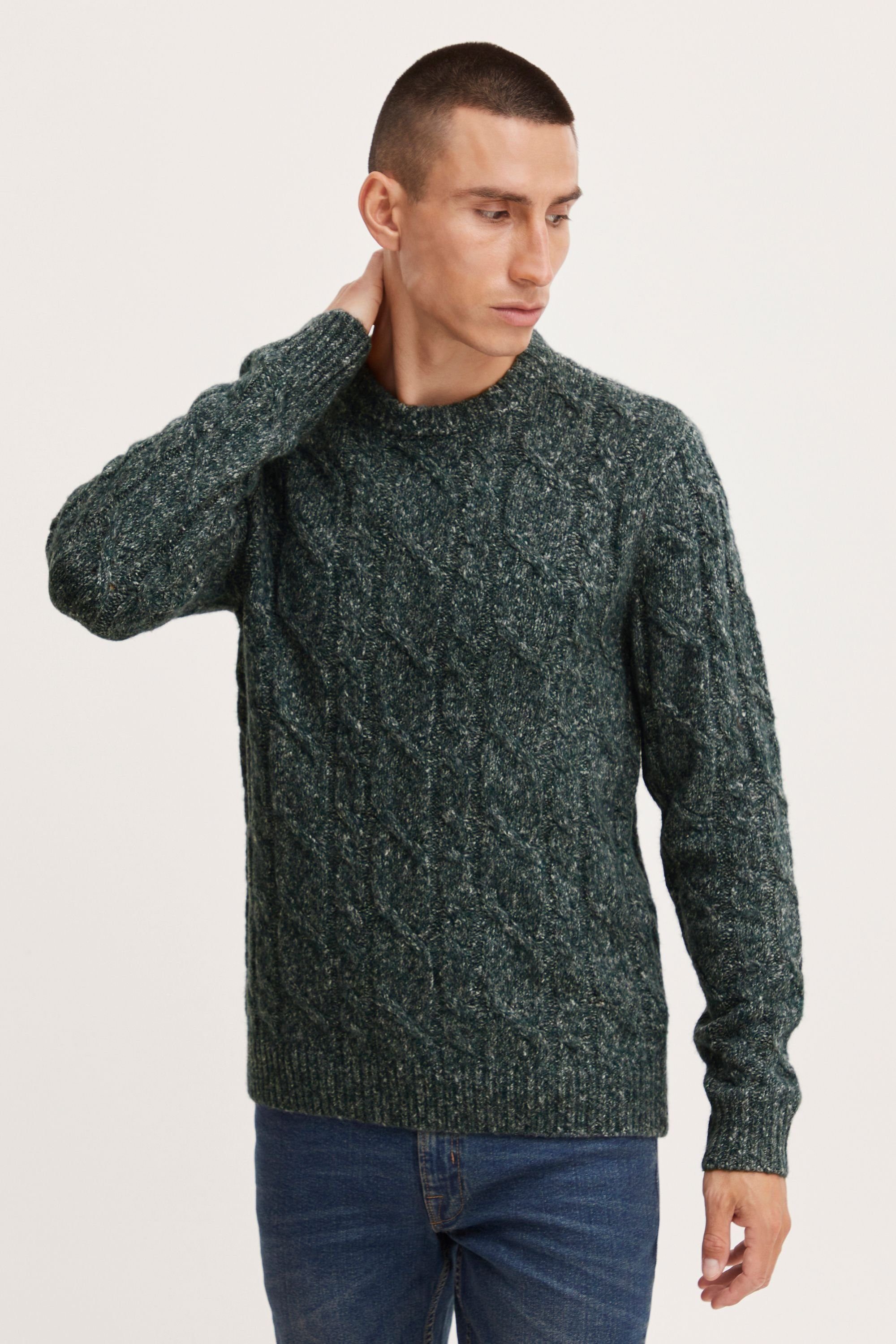 Casual Friday Strickpullover Karl 0044 crew neck cable knit 20504501