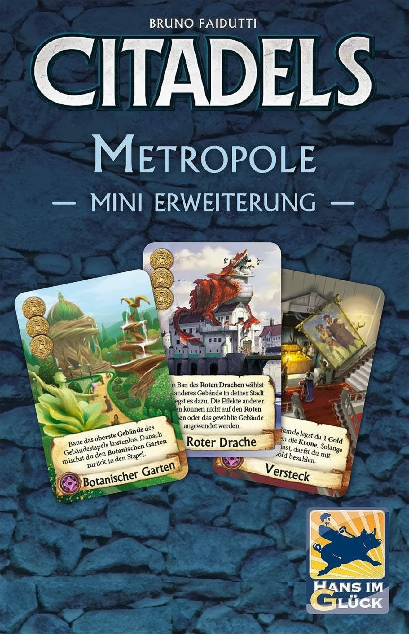 Hans im Glück Spiel Hans im Glück - Citadels - Metropole, Mini-Erweiterung, Hans im Glück - Citadels - Metropole, Mini-Erweiterung