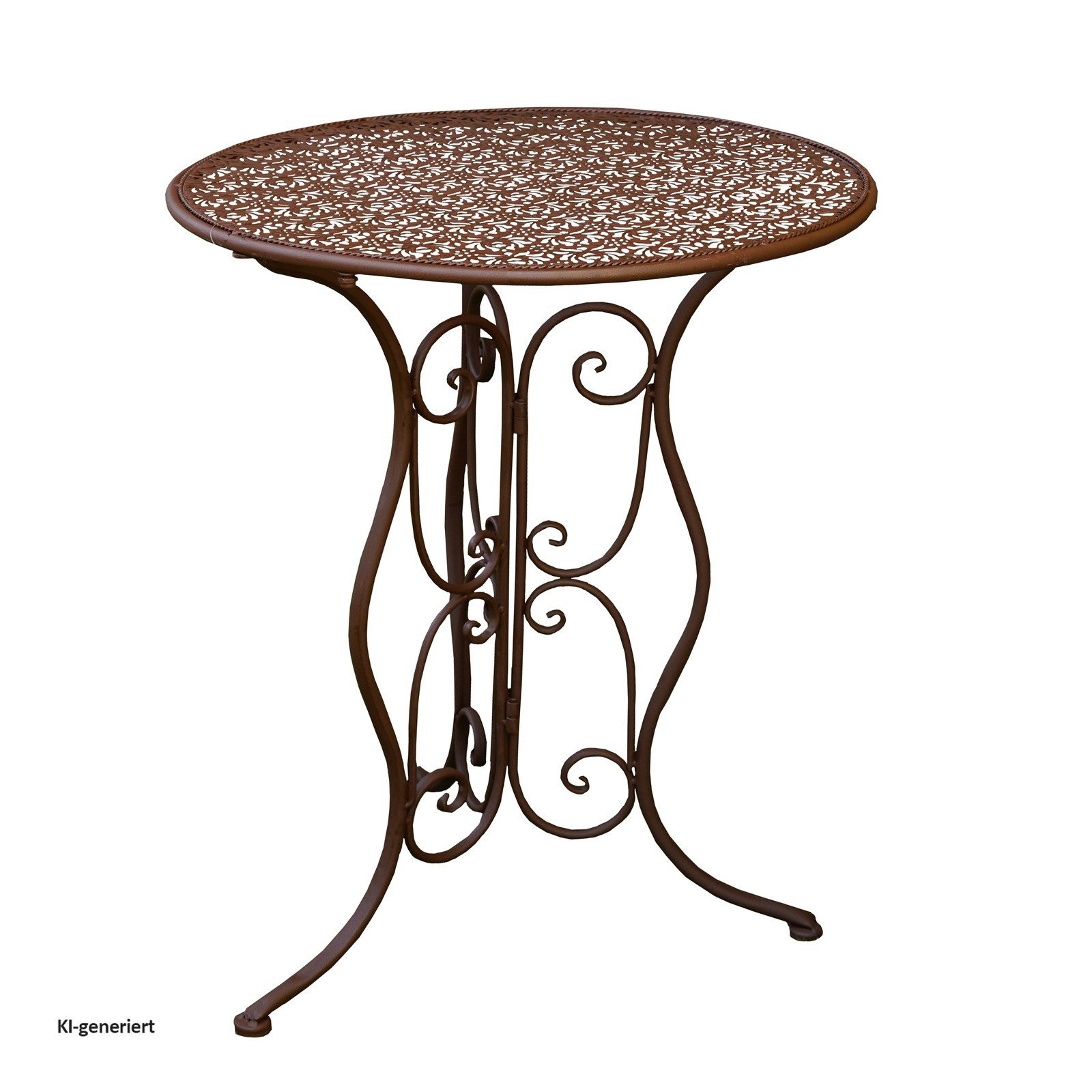 HTI-Living Gartentisch Gartentisch Lani Antik (Stück, 1-St., 1 Gartentisch), Metalltisch nostalgisch