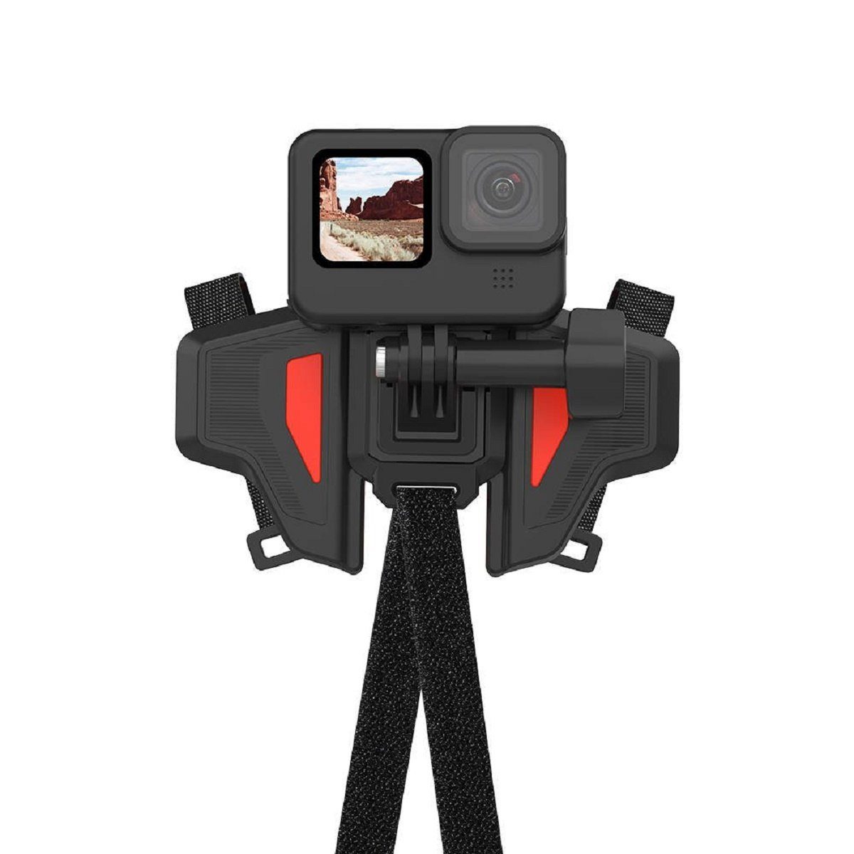 Telesin Action Cam-Halterung GP-HBM-MT2 Helmhalterung für Sportkameras