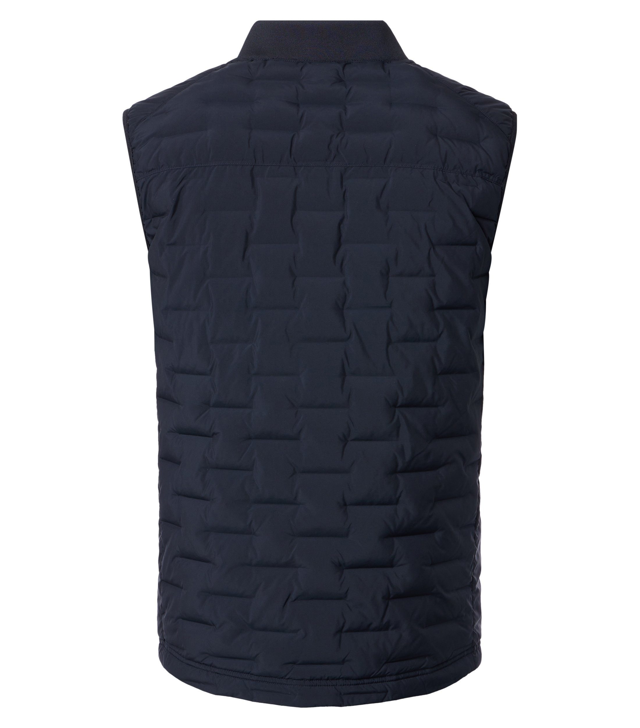 CASAMODA Steppweste CASAMODA Herren Outdoor-Steppweste Collegekragen Zipper Marine