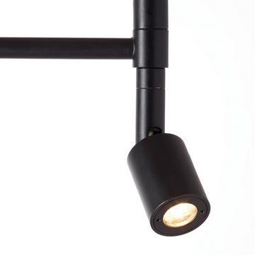 my home Stehlampe »Loui«, Stehleuchte mit flexiblem Leselicht, getrennt schaltbar,Höhe 162 cm