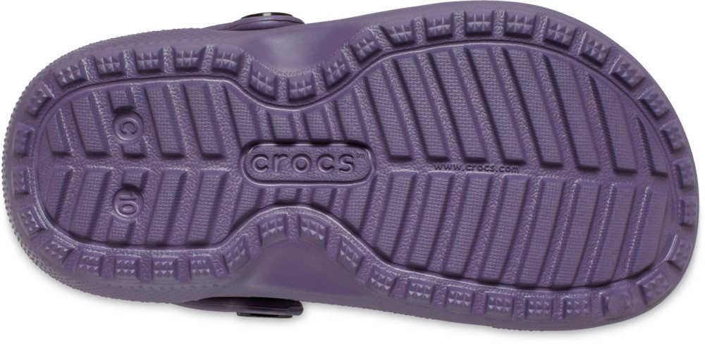 Crocs Classic Lined Clog Clog Kindergartenschuh, Hausschuh mit kuscheligem Futter