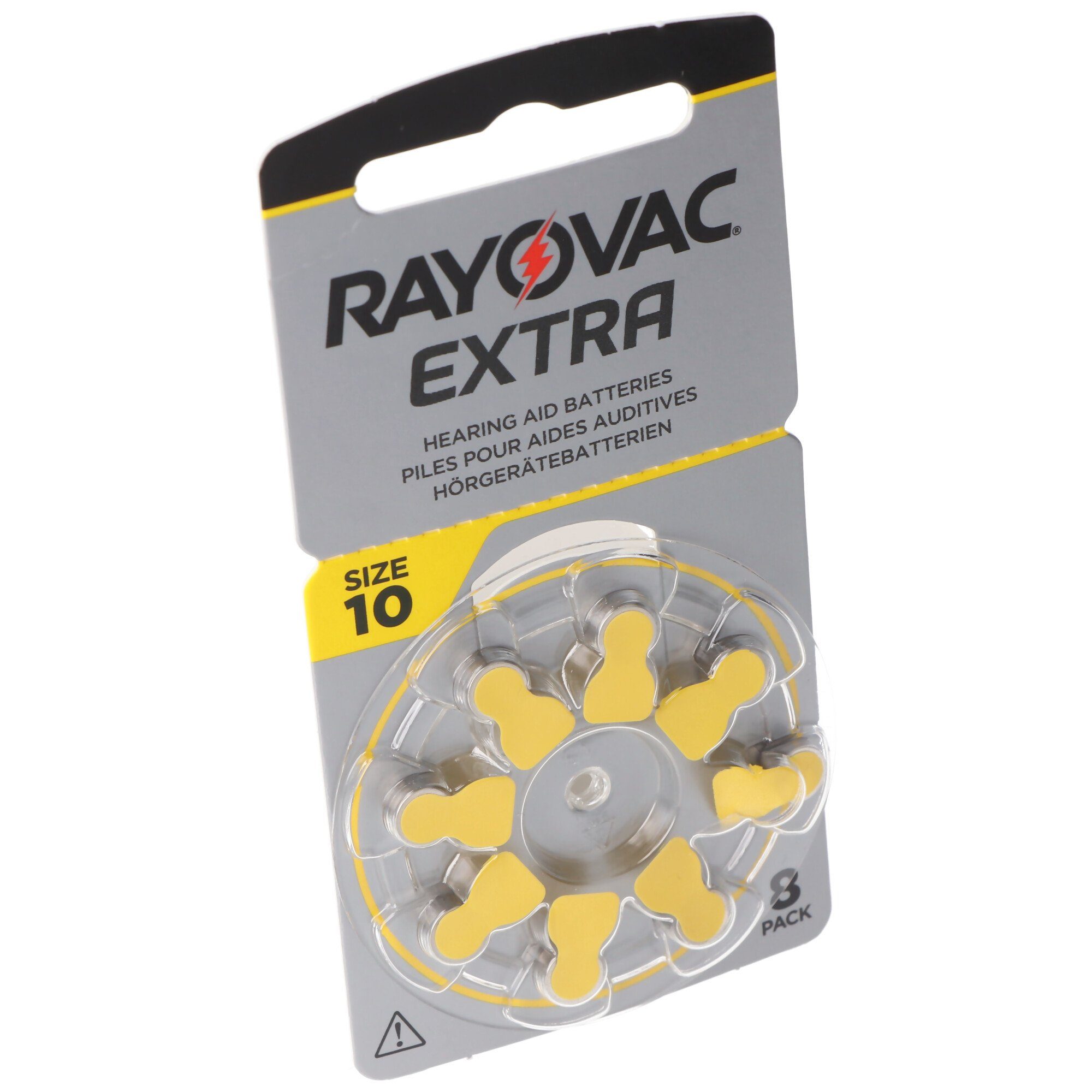RAYOVAC Rayovac Sparpack + Advanced (1,5 8er Hörgeräte V) 6 HA10 Batterie, Extra PR70 Batterien