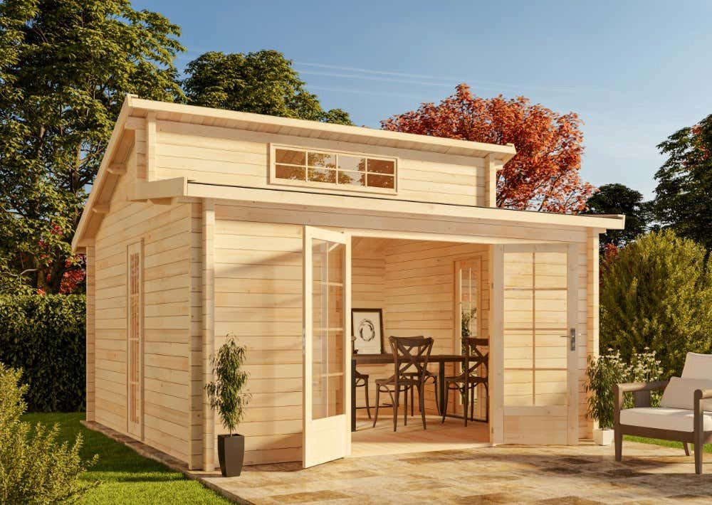 Alpholz Gartenhaus Holz Lausitz ISO, BxT: günstig online kaufen