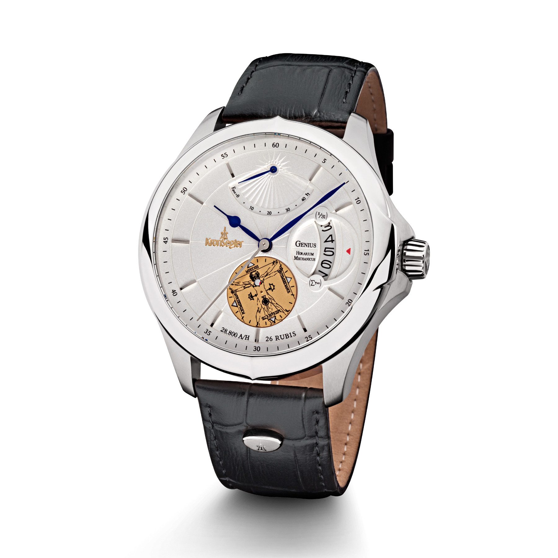 Automatikuhr Genius - „Horarium Mechanicus“ Herren Armbanduhr