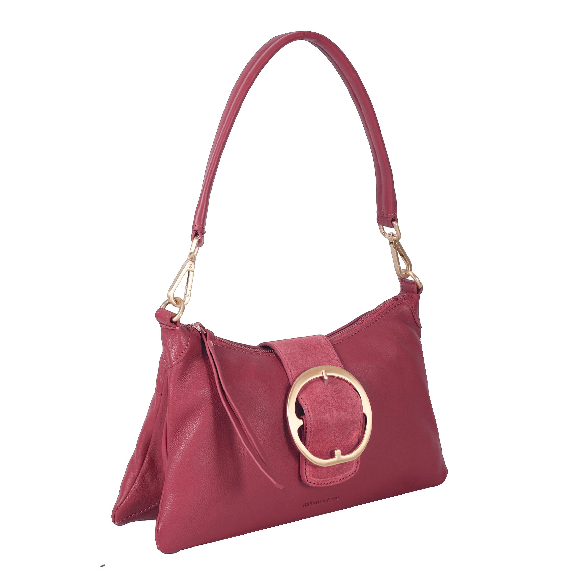 HARBOUR 2nd Schultertasche Ilaria, Handtasche, Abendtasche mit Reißverschlussfach auf der Rückseite