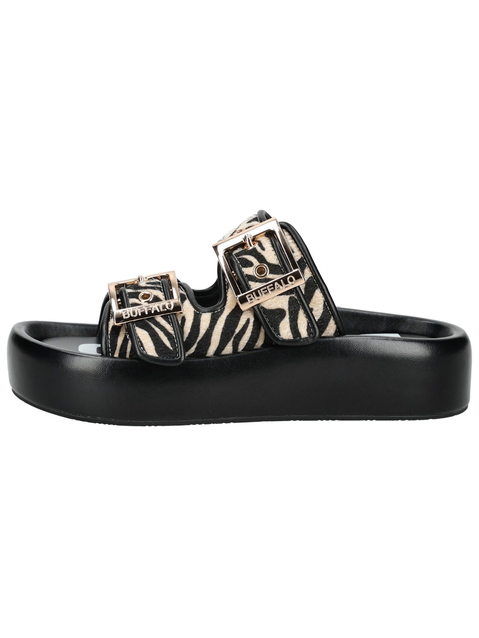 Buffalo Buffalo Pantoletten Textil Pantolette