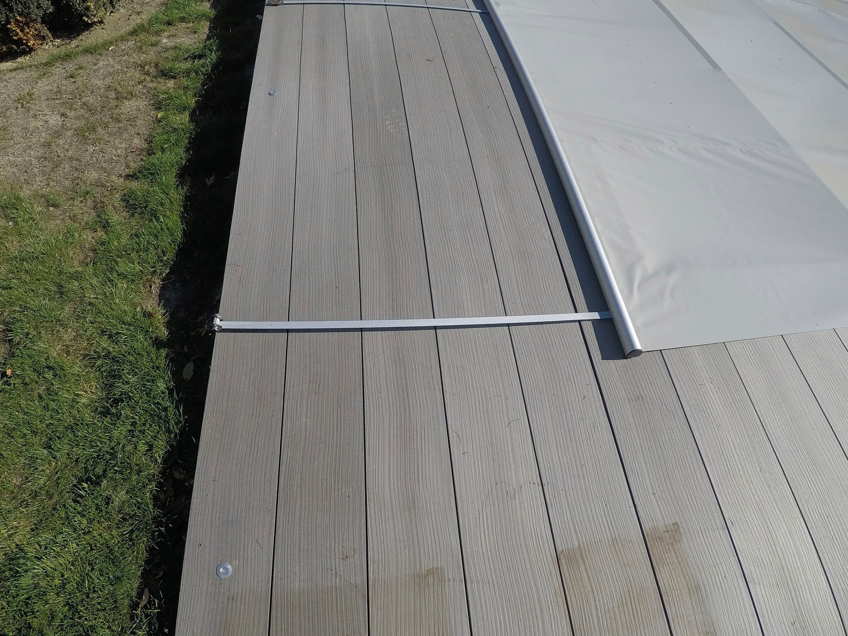 KWAD Pool-Abdeckplane FLEX für Pools der Größe 7,0 x 3,5 m, in verschiedenen Farben