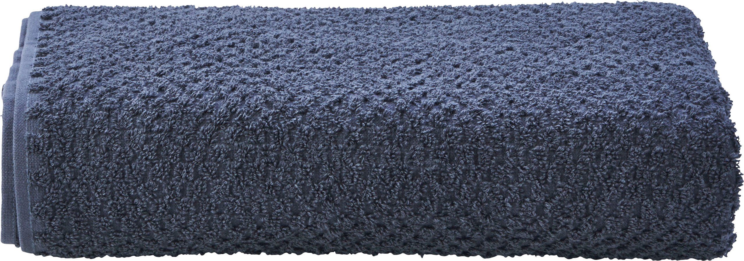 done.® Duschtuch Provence Honeycomb, Walkfrottier (1-St), Uni Farben, in Honigwaben-Optik, mit Fransen