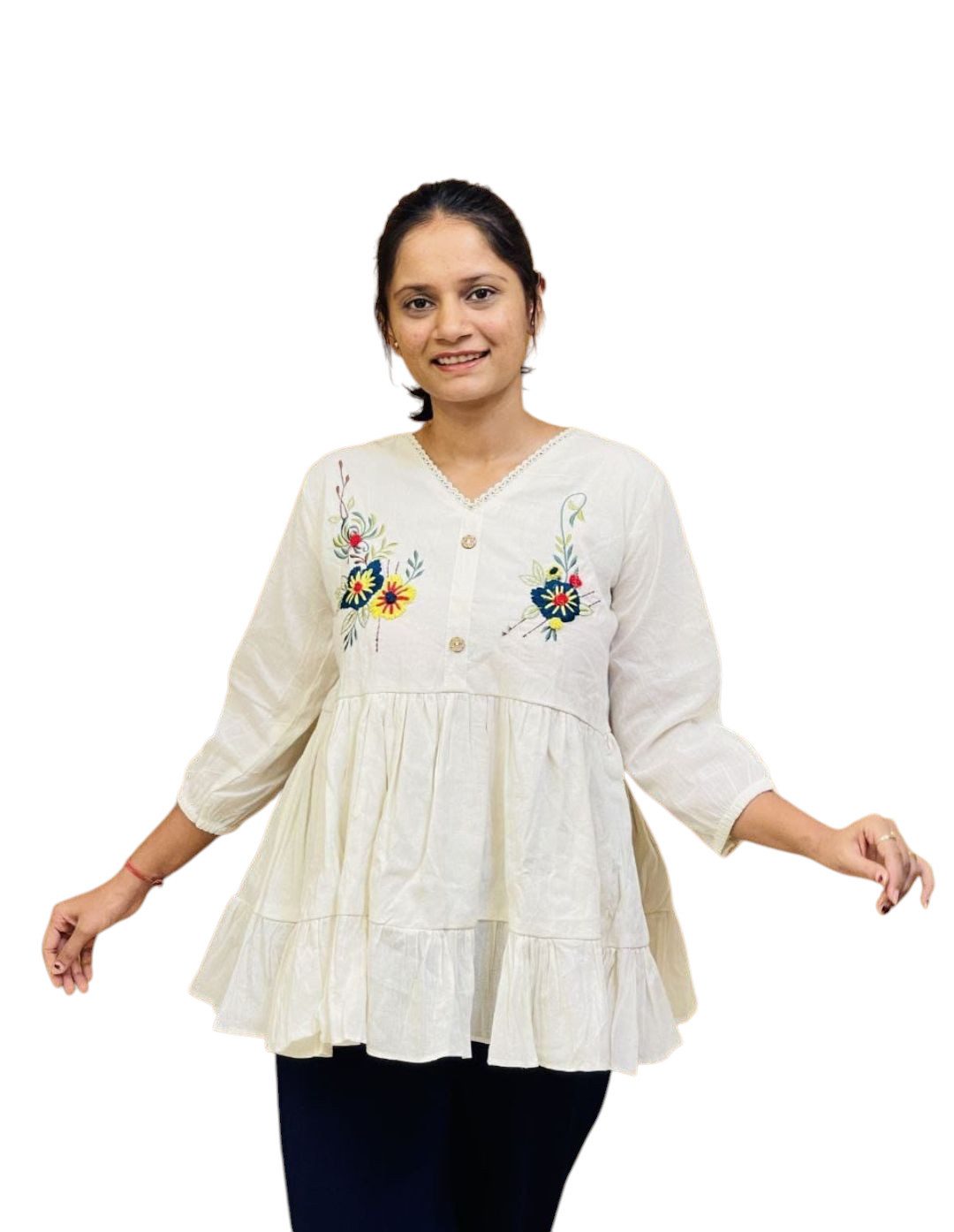 PfauGermany Blusentop CRIMSON