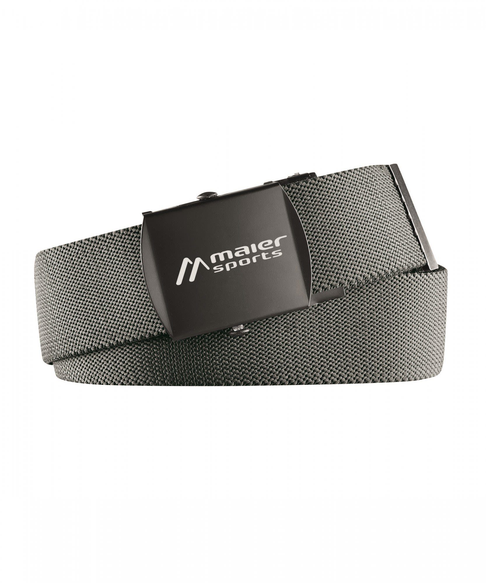 Maier Sports Synthetikgürtel Maier Sports Tech Belt Gürtel Pewter