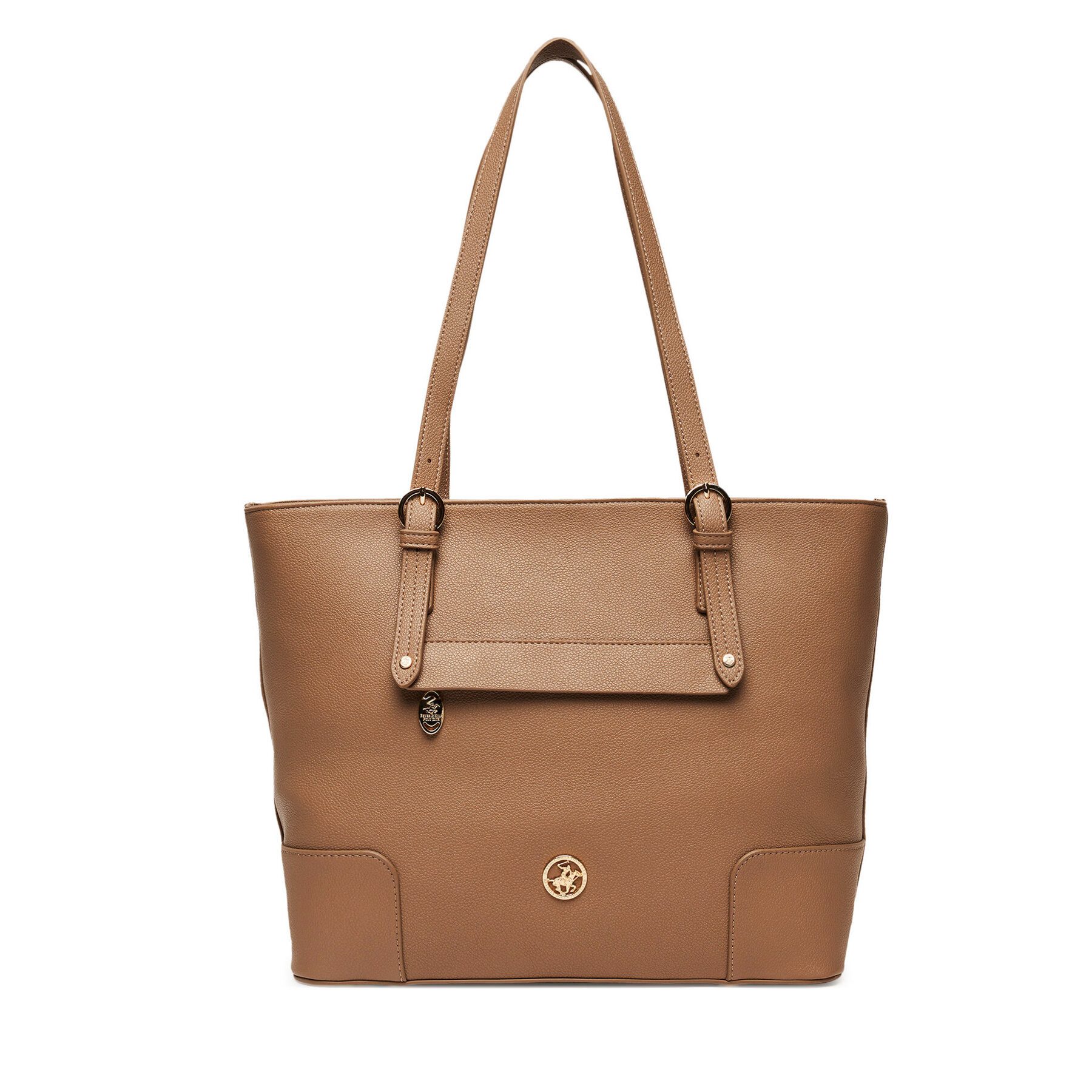 BEVERLY HILLS POLO CLUB Handtasche Beverly Hills Polo Club Damenhandtasche Beige CEO - BHPC-C-007-08