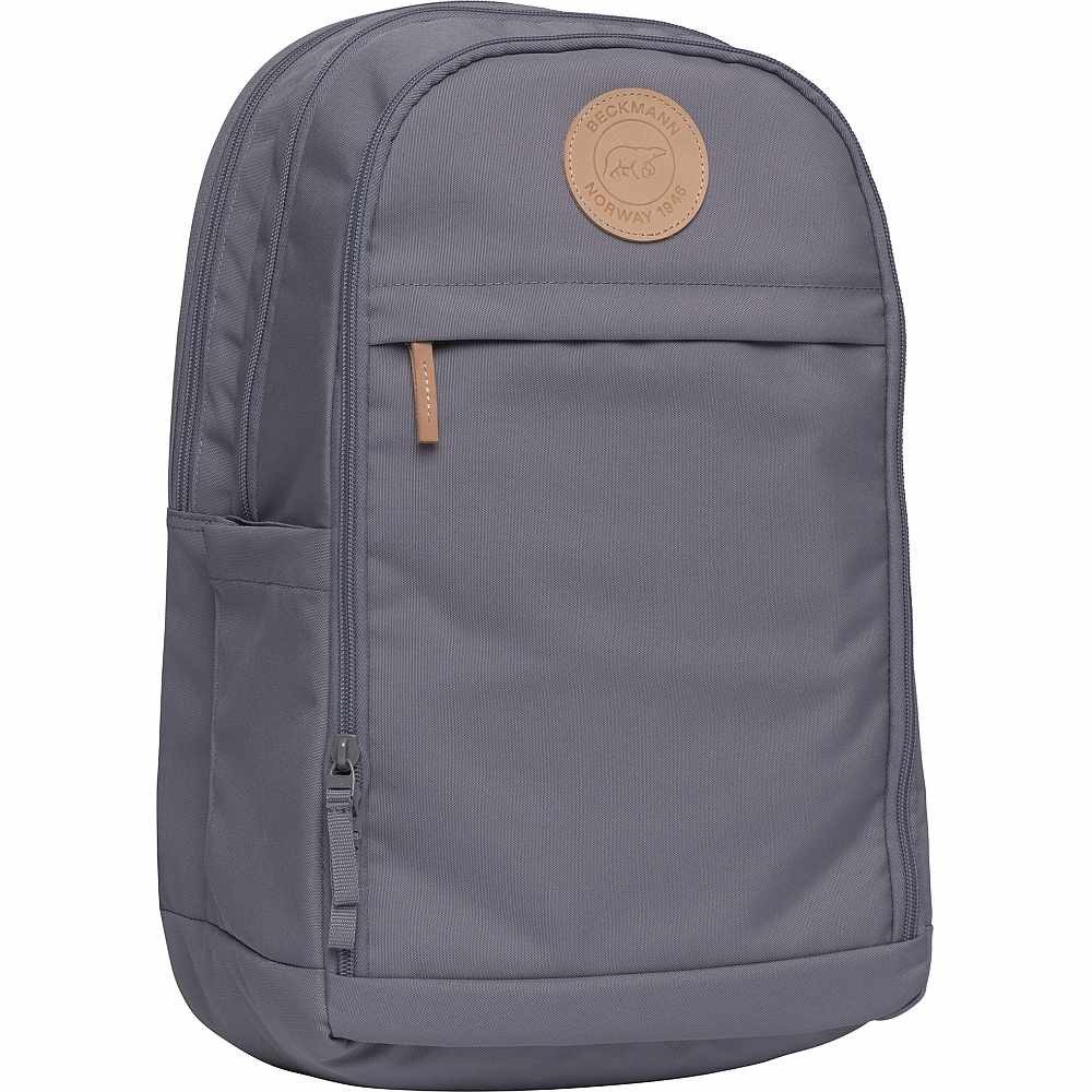 Beckmann Norway Schulrucksack Beckmann Rucksack Urban 30l Steel Grey grau Schulrucksack mit Laptopfa