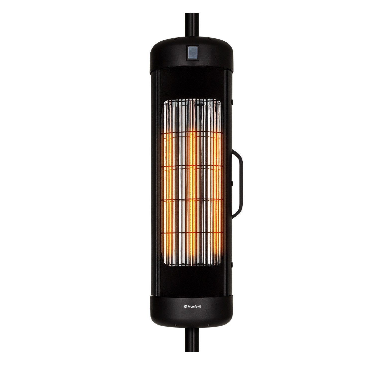 blumfeldt Terrassenstrahler Heat Guru Turbo, Infrarot Heizstrahler Terrasse Terrassenheizstrahler Infrarotstrahler