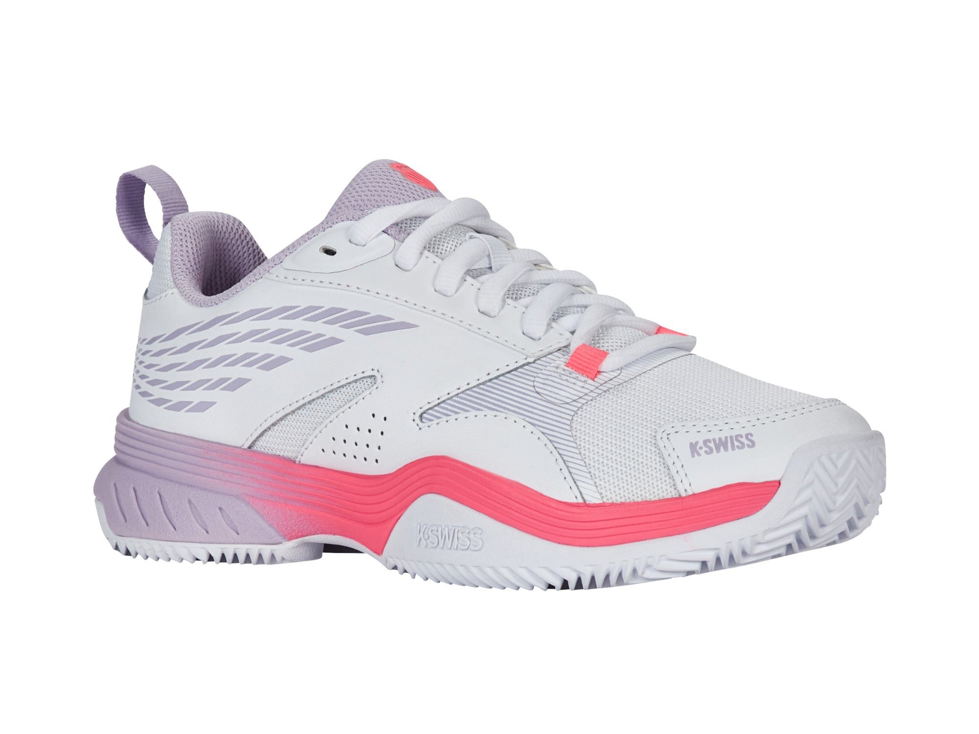 Speedex HB Clay/Sandplatz - weiss/orchid/pink Damen Tennisschuh