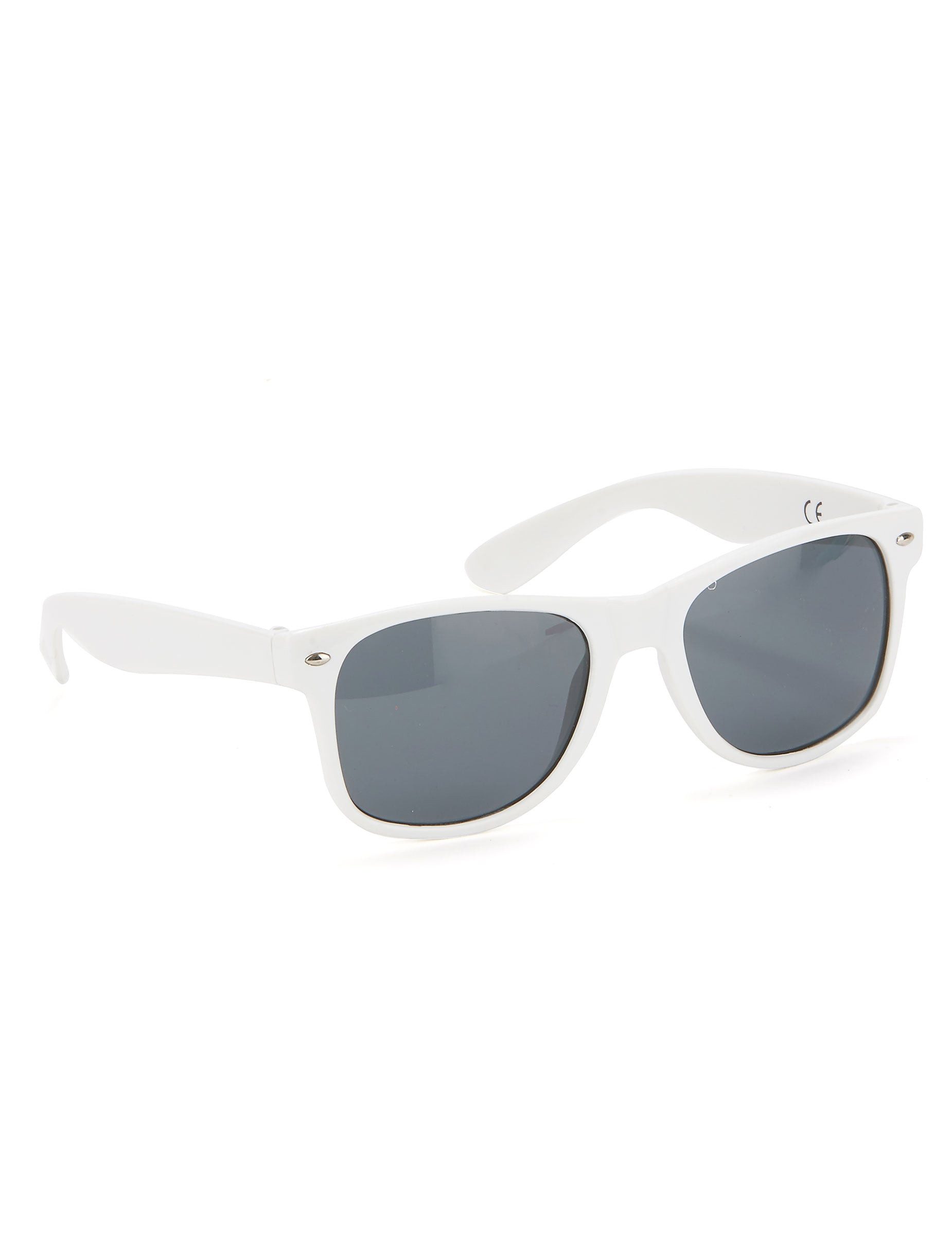 PartyPro Kostüm Brille mit getönten Gläsern weiss