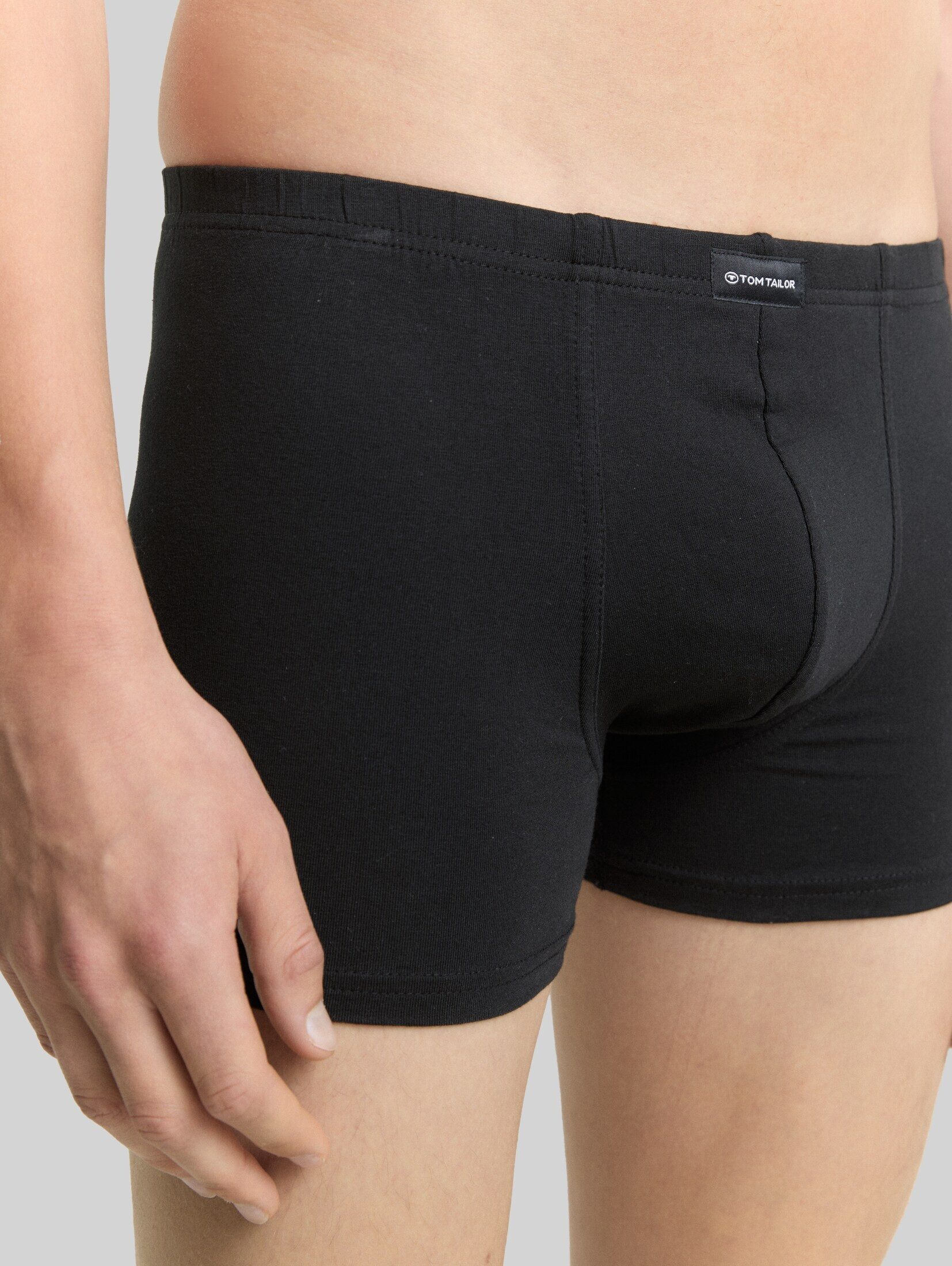 TOM TAILOR Boxershorts Unterwäsche (im 4er Pack) Kurze Boxershorts im 4er-Pack – Bild 5 von 5