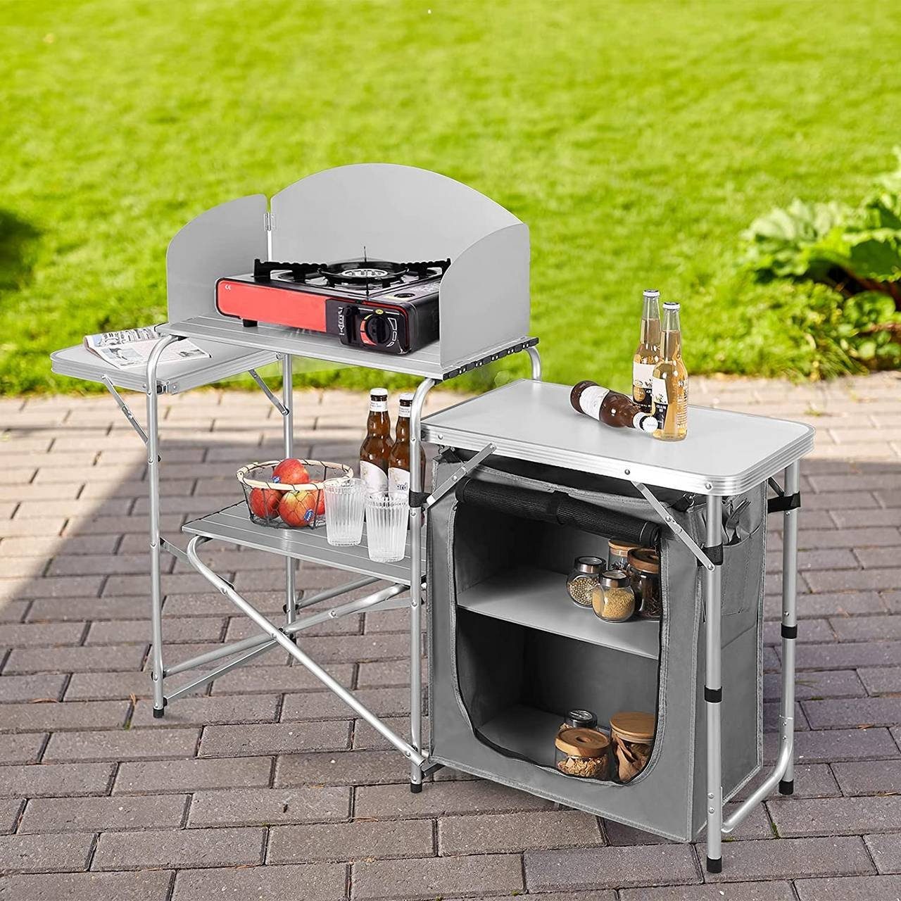 Woltu Campingtisch, faltbar tragbar inkl.Tragetasche mit günstig online kaufen