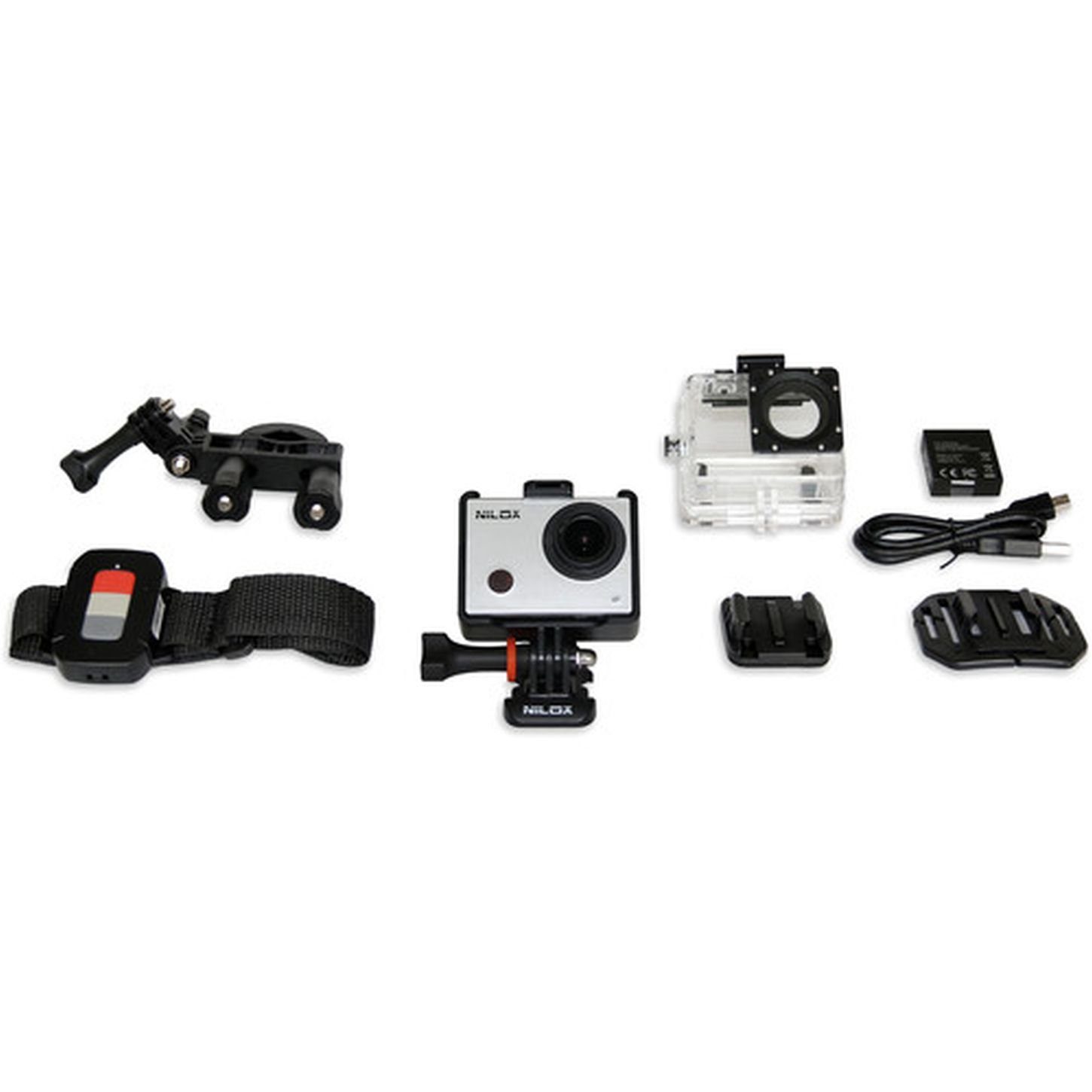 NILOX F-60 RELOADED Action Cam (Wi-Fi), WLAN-Konnektivität) (WLAN