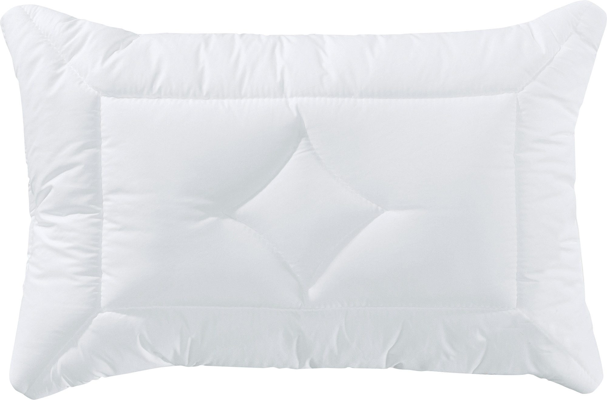 Erwin Müller Kopfkissen Kissen "Donau", Füllung: Farbe, Trevira-Hohlfaser Uni