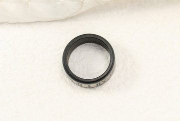 Eyecatcher Fingerring Anti Stress Ring römische Zahlen Schwarz Grau Anxiety Ring