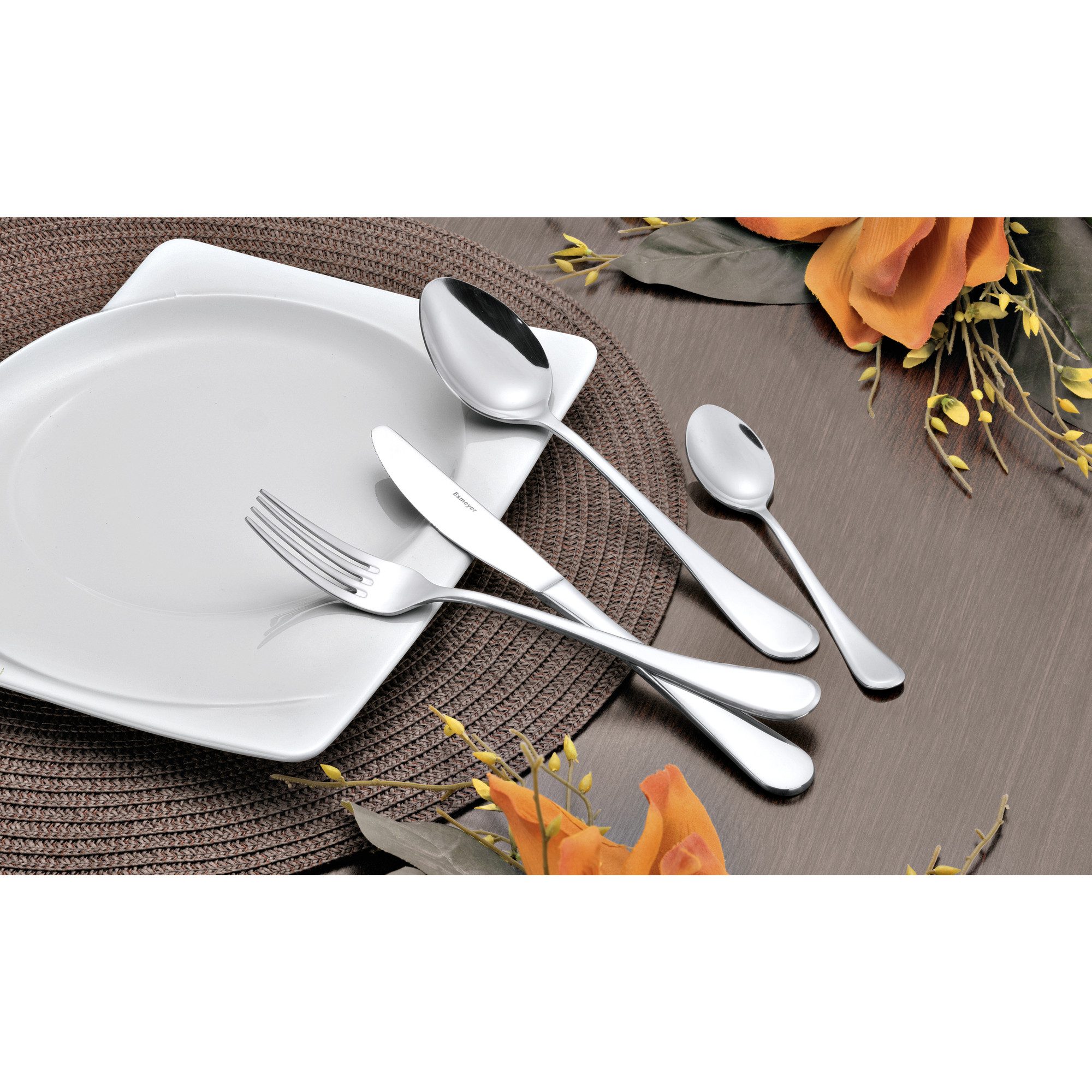 Esmeyer Geschirr-Set Besteckgarnitur CELINE 208-071 Chromstahl 24-teilig