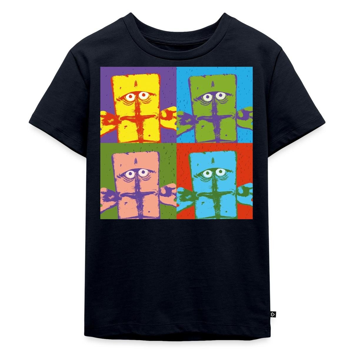 T-Shirt Bernd Das Brot Pop-Art Buntes Design Kinder Premium T-Shirt