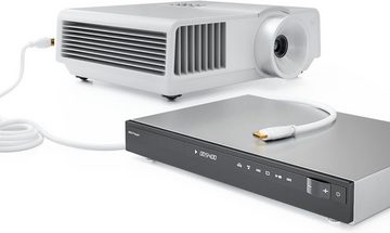 deleyCON 25m HDMI Kabel 2.0 / 1.4 Ethernet 4K UHD FULL HD 3D LED TV Beamer HDMI-Kabel