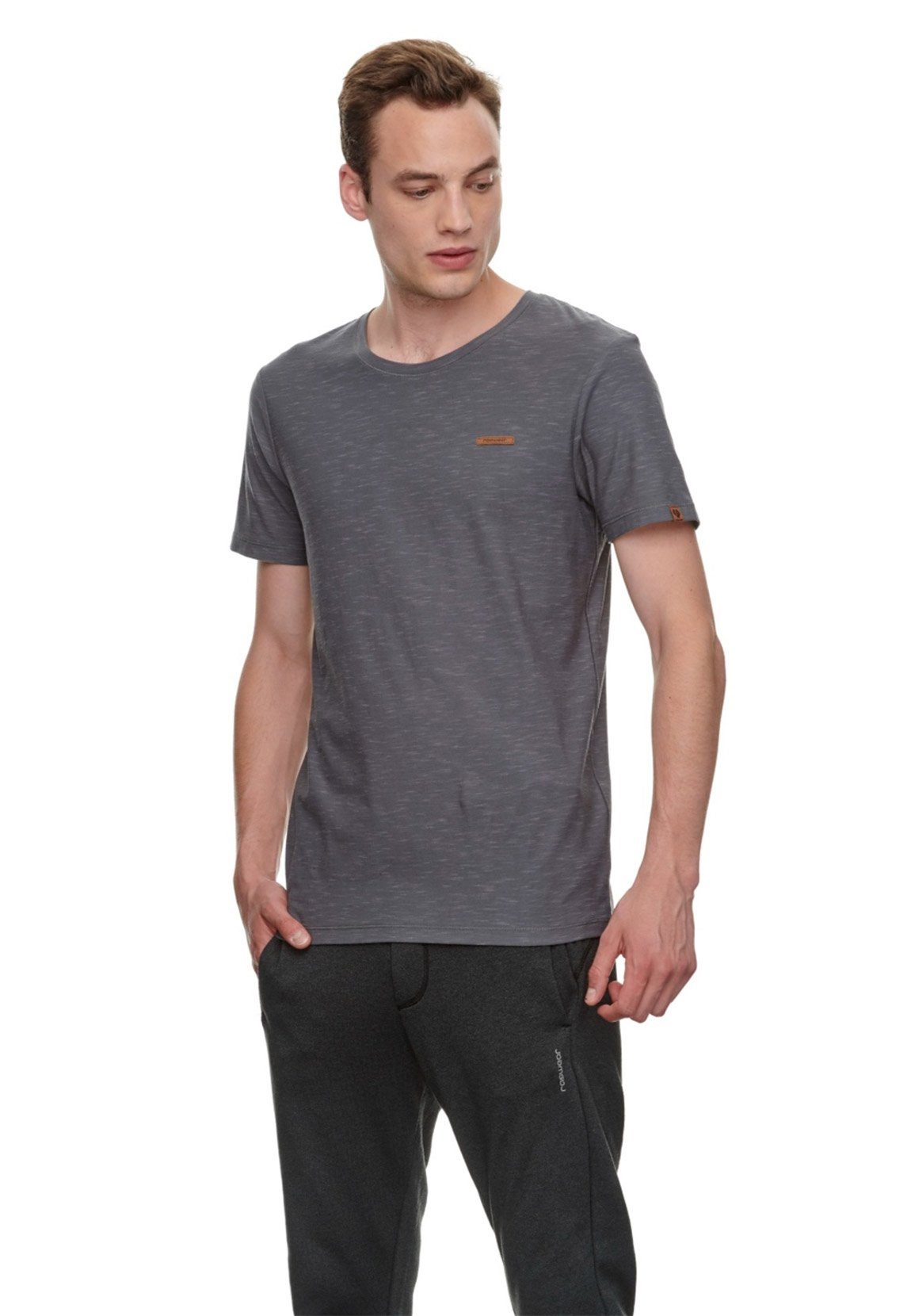 Ragwear T-Shirt Ragwear T-Shirt Herren JACHYM 2112-15004 Grau 3000 Grey