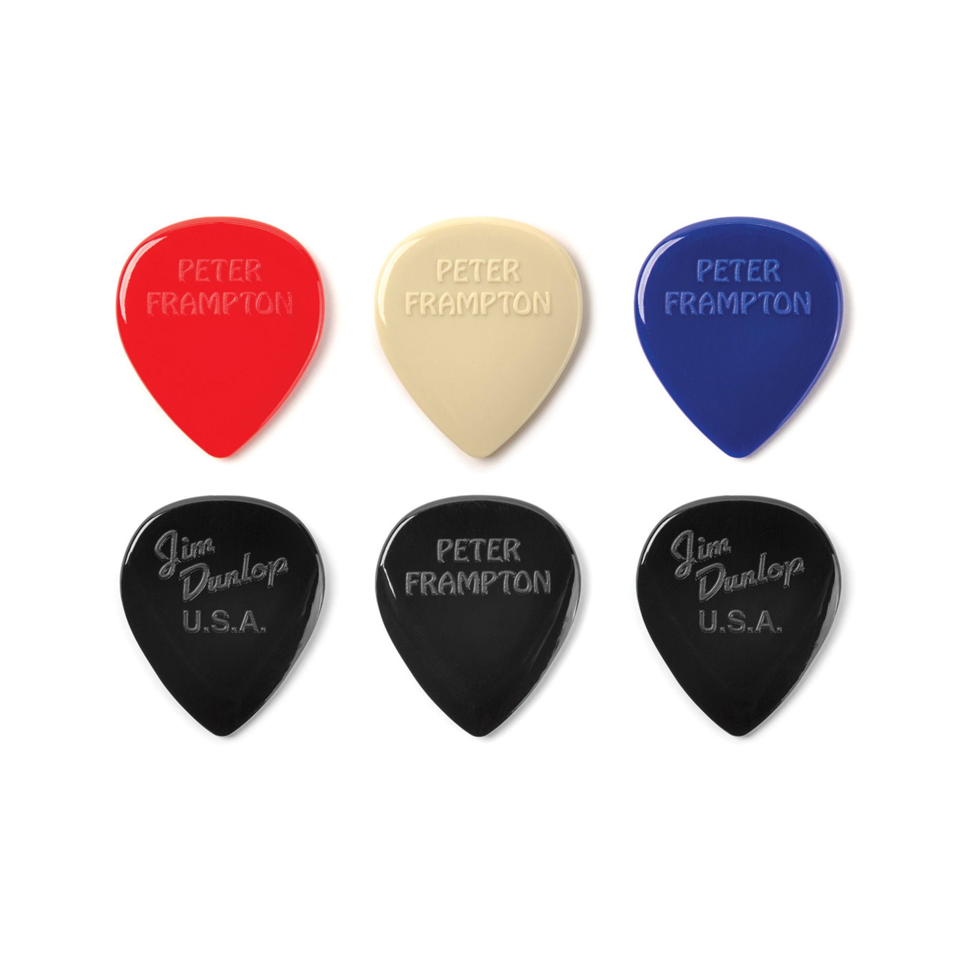 Dunlop Plektrum, PF599P Peter Frampton - Plektren Set