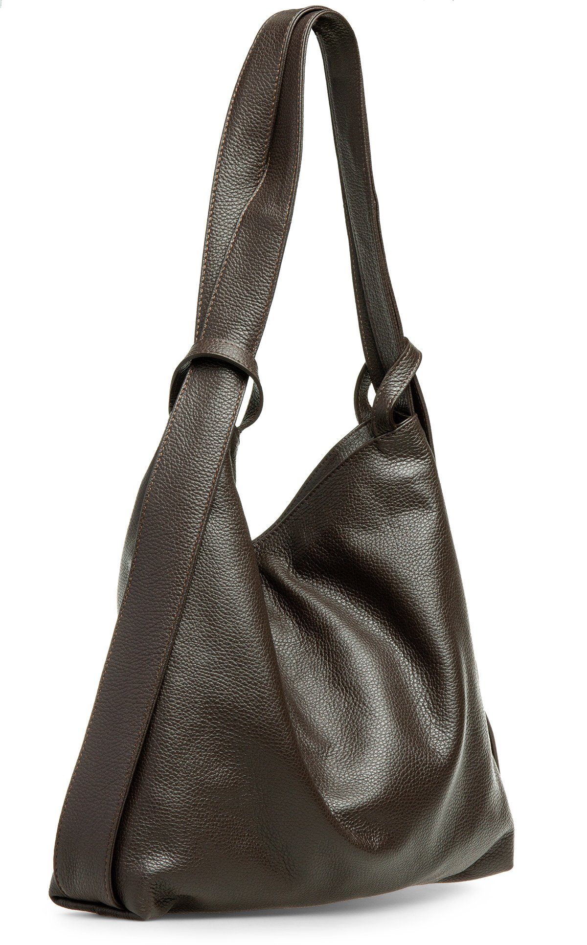 Caspar Schultertasche 2 in 1 XL Leder Damen Rucksack Tasche - PREMIUM LINE günstig online kaufen