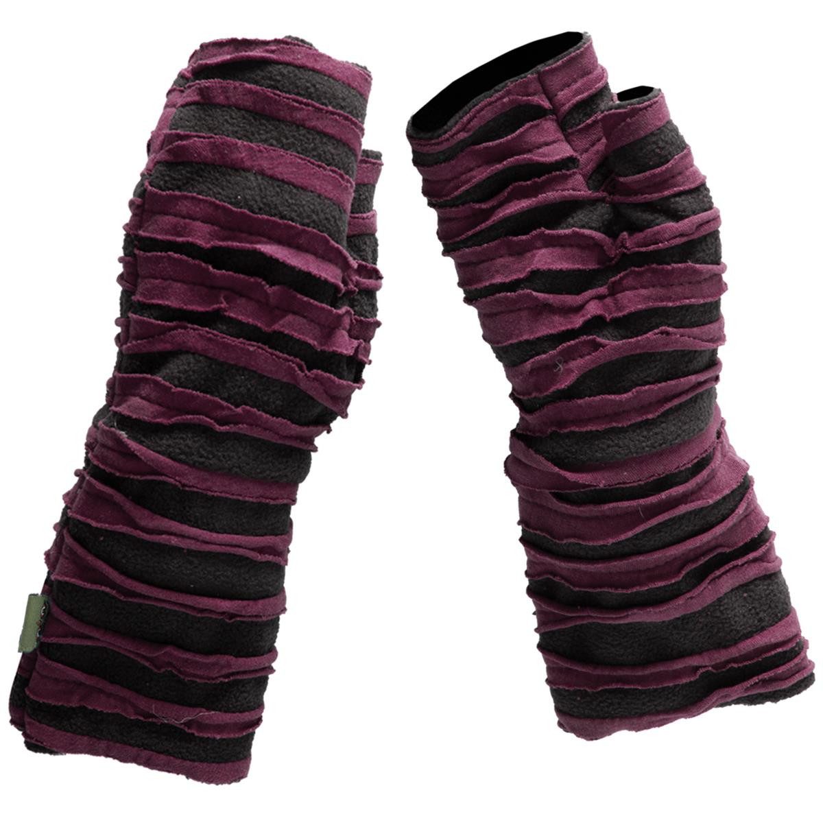 Vishes Armstulpen Arm Stulpen Pulswärmer mit Daumen Handschuhe Aufgeschnitt günstig online kaufen