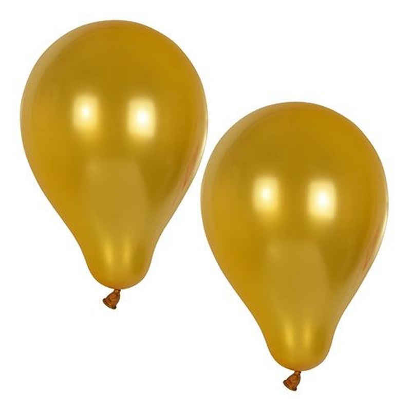 PAPSTAR Luftballon 10 Luftballons Ø 25 cm gold