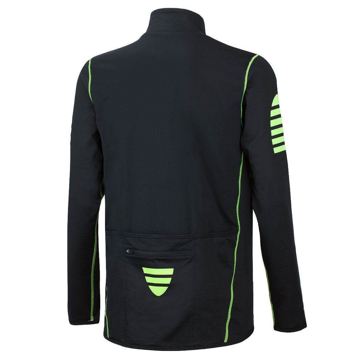 M « Winter XXL schwarz-neon Radtrikot Thermo Radtrikot S XL Windstopper XXXL L Herren Fleece Pro Airtracks Herbst-Winter für Langarm Fahrradtrikot »