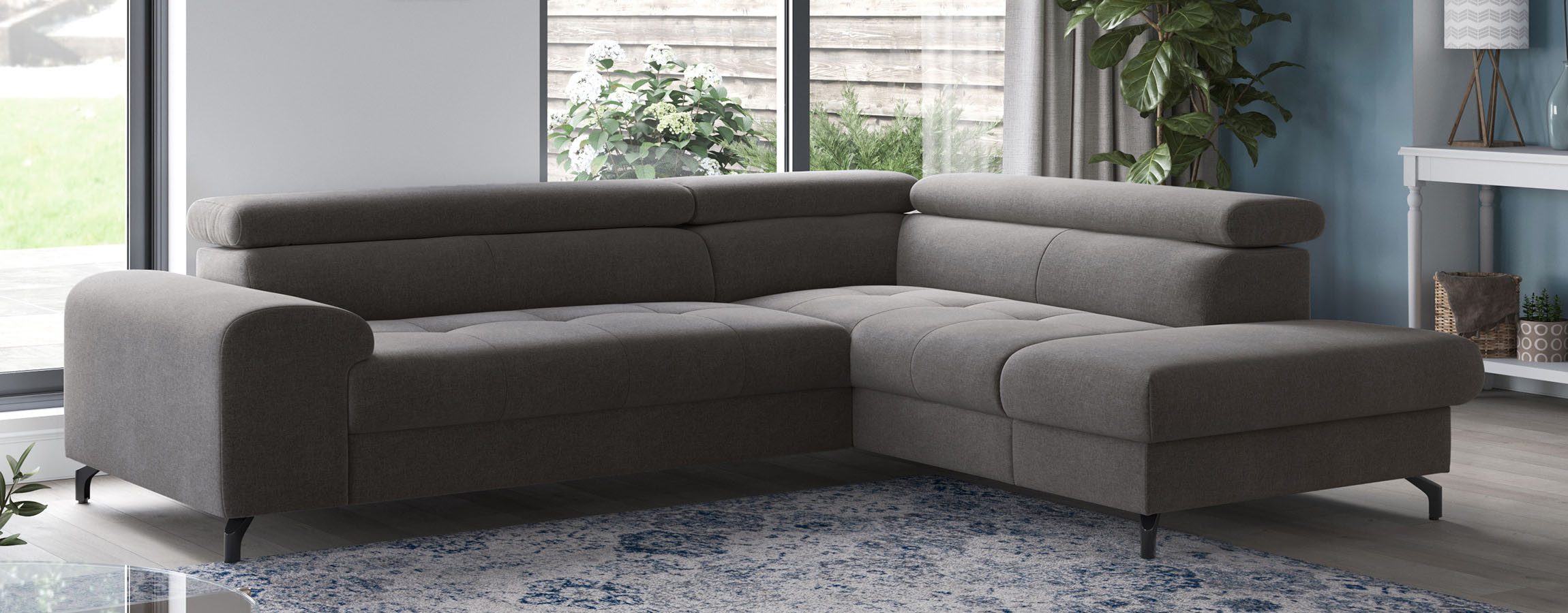 Ecksofa Aura L-Form, B: 260 cm