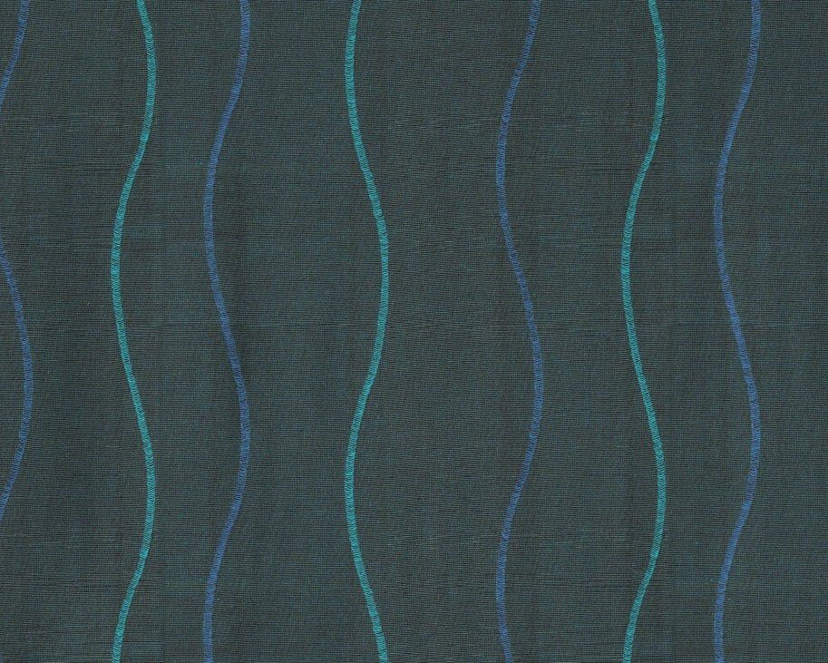 blickdicht, Multifunktionsband Wirth, St), (1 blau Vorhang Sepino, Jacquard
