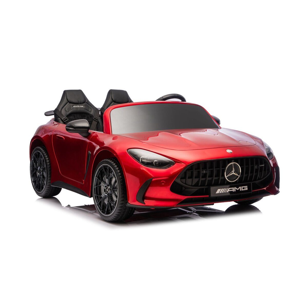 Wisam Elektro-Kinderauto Mercedes GT63 AMG DK-GT63 24V LCD Elektroauto Rot